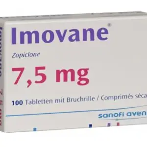 Køb Imovane uden recept 7 5 mg sovemedicin emballage